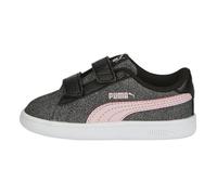 Basket Cuir Puma Smash V2 Glitz - Puma Noir Almond Blossom 22