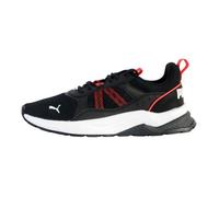 Basket Cuir Rieker Columno - Noir/Rouge 39