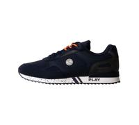 Serge Blanco Basket Cuir Chamonix Bleu marine Homme Taille 42