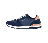 Basket Cuir - TEDDY SMITH - Jeans - Bleu - Lacets - Plat 45