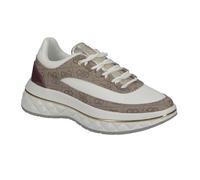 Basket dame Guess Kyra beige avec logo 4G.-37 40