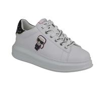 Basket dames Karl Lagerfeld Kapri Karl Iconic 3D blanche.-38 40
