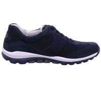 Gabor Baskets femme basses, semelle intérieure amovible, plateforme, Bleu (Nightblue), 40 EU