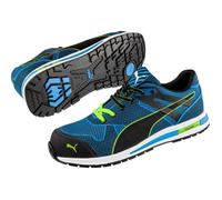 Puma Chaussures de sécurité Blaze Knit Low 643060-43 S1P bleu/noir Pointure 43
