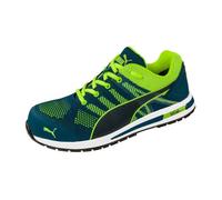 PUMA Elevate Knit Green Low 643170-45 Chaussures de sécurité S1P Pointure (EU): 45 vert, jaune 1 pc(