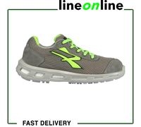 U-Power Red Lion® Summer, Chaussures de sécurité, Baskets Unisexes Confortables, Légères, Anti-crevaison, Semelle Bast, Insert Infinergy, avec Embouts en Aluminium (Green 46)