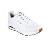 Skechers Uno Stand On Air Baskets Homme, Blanc White Durabuck Trim Wht, 47.5 EU