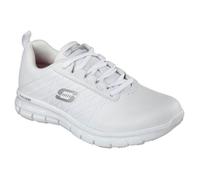 Basket de Travail Femme Sure Track Erath SR - Skechers - Blanc - Cuir 37