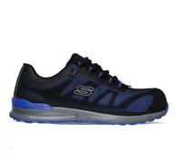 Basket de travail - Skechers - Bulklin Comp Toe - Homme - Bleu - Lacets 44