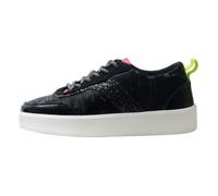 Basket - DESIGUAL - Fancy Black - Femme - Lacets ronds - Texture en vagues