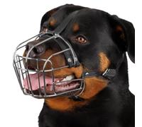 Basket Dog Muzzle Stops Barking Biting Protection Snout Area and Deliver