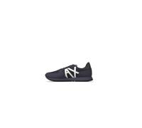 Basket EA7 Emporio Armani PLASTIC SNEAKER - Bleu - Adulte - Plat - Lacets 41