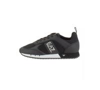 Emporio Armani EA7 Baskets Homme en maille avec logo athlétique noir/blanc 42 EU