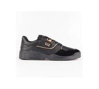 Emporio Armani Ea7, Homme, Chaussures, Noir, Taille: 41 EU Panier Noir avec Logo Patch pour Homme