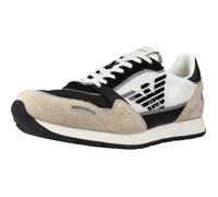 Basket Emporio Armani - 110730 - Beige - Tige en mesh et daim - Semelle extérieure en caoutchouc 40