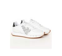 Basket Emporio Armani Homme GA authentic Blanc cuir 40