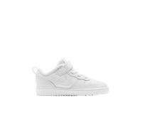 Nike Garçon Unisex Kinder Court Borough Low 2 Baskets, Blanc White White White 100, 17 EU
