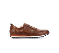 Basket en cuir pour homme - PIKOLINOS - Placa cuadros elasticos - Marron - Lacets 46