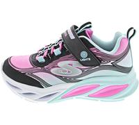 Baskets Skechers COSMIC GLOW noir rose bleu fille - 33