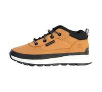 Basket enfant en cuir Timberland Field Trekker - Marron - Lacets ronds 29