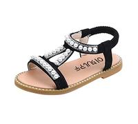 Basket Enfant Fille-BéBé BéBé Enfants Chaussures CéLibataires Filles Sandales Enfant en Bas âGe Princesse Perle Cristal Romain BéBé Chaussures