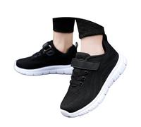 Basket Enfant Garcon Chaussure 4-12 Ans Garçon Fille avec Baskets Unisex Chaussures de Running Blanches Léger Respirant Sneaker 26-37 Fille Antidérapant Chaussures de Course Tennis