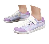 Basket Enfant Garcon,Confortables pour garçons Chaussures Sportives légères et Respirantes parfaites pour Les activités Quotidiennes et Les Aventures en Plein air (Light Purple, 9-9.5 Years)