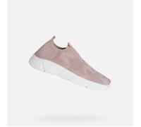 Basket Enfant - GEOX - J Aril - Rose - Confortable - Respirante - Fermeture à scratch 38