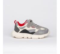 Basket Enfant Power Gris/Rouge - KIDYCHOU - Modèle Power - Lacets - Synthétique 26