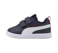 PUMA Unisex Kids Courtflex V2 V Inf Baskets, Peacoat High Risk Red, 21 EU