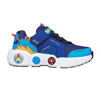 Basket enfant Skechers Gametronix - Bleu - Lacets - Game Kicks - Confortable