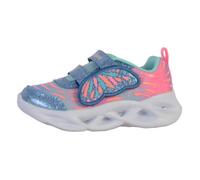 Basket Enfant - SKECHERS - S Lights Twisty Brights - Scratch - Bleu - Confort exceptionnel 28