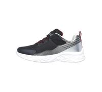 Basket Enfant Skechers Zovrix - Noir-Argent-Rouge - Scratch - Confortable 30