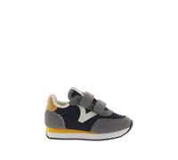 Basket enfant Victoria Astro Kids - gris/jaune - Jogger en nylon avec fermeture double scratch 26
