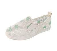 Basket Été Femme Chaussures Pieds Sensibles Femmes Plateforme Orthopédique Ete Orthopediques Tennis ble ble Semelle Gel Air Chaussure Randonnée sans Lacets De Marche Toile Respirante