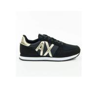 Basket femme Armani Exchange Classique Contrasté - noir/or - 40 40