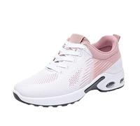 Basket Femme Chaussure Orthopédique Basket de Marche à Coussin d'air Respirant Chaussures de Course Légères Sneakers de Running Mode et Sport pour Fitness Gym Jogging Outdoor (01-3-Pink, 39)