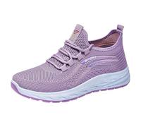 Basket Femme Chaussures De Marche Légères Air Respirant Sneakers Mesh Antidérapantes Chaussures De Running À Lacets-Coussin Casual Sneaker pour Jogging Tennis Running Sports