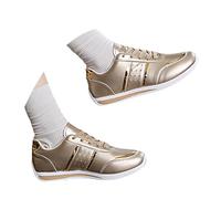 Basket Femme Chaussures De Marche Légères Respirantes Sneaker Mesh Anti-Dérapant Chaussures De Sport À Lacets-Coussin Décontractés Sneakers pour Jogging Fitness Sports Athlétisme