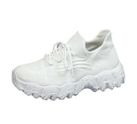 Basket Femme Chaussures De Running Femme Course Fitness Gym Jogging Travail Athlétique Chaussure Sport De Loisirs Slip on Confortables Sneakers Gymnastique Confort Basquette