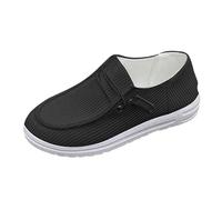 Basket Femme Chaussures De Sport Confort Plates Décontractées Respirantes Pour Femmes Confortables Et Sans Lacets Orthopédiques Orthopédique Chaussure Marche Baskets Compensées Été Legere Le noir 40