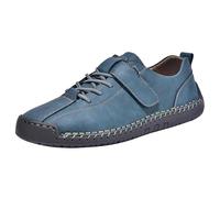 Basket Femme Chaussures De Sport Confort Unisexes Décontractées En Cuir Avec Fermeture Auto-Agrippante Confortables Pour Hommes Et Femmes Disponibles Plusieurs Couleurs Running Amorti Souple Bleu 39