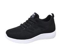 Basket Femme CompenséEs Baskets Mode Respirantes,Chaussures de Course Confortables et décontractées à Lacets,Design en,Chaussures de Marche athlétiques légères