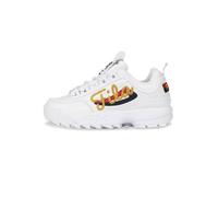 Basket Femme - FILA - DISRUPTOR 2 SIGNATURE - Cuir - Lacets - Blanc 41 1/2