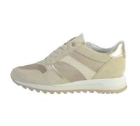 Basket Femme - GEOX - D Tabelya A - Cuir Beige - Lacets - Confortables et respirantes 36