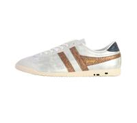 Basket Femme - GOLA - Bullet Blaze - Cuir - Gris - Fermeture lacets 36