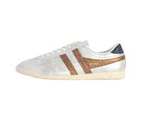 Basket Femme - GOLA - Bullet Blaze - Cuir - Gris - Fermeture lacets 36