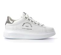 Basket Femme KARL LAGERFELD KL62538-01S - Blanc - Cuir - Plat 36