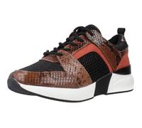 Basket Femme - LA STRADA - 92405 - Marron - Synthétique - Lacets 39