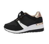 Basket Femme Lifestyle Chaussure Sport Femme - Sneakers à Semelle Épaisse Au Tendance Baskets Casual Au Polyvalent Chaussures Confortables Adaptées aux Looks Urbains